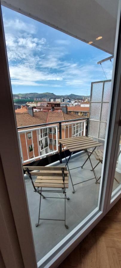 Alojamiento Moderno Y Sofisticado Con Vistas A La Ciudad Bilbao Esterno foto